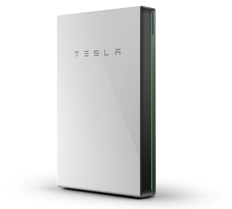 Tesla battery by GreenLight Solar