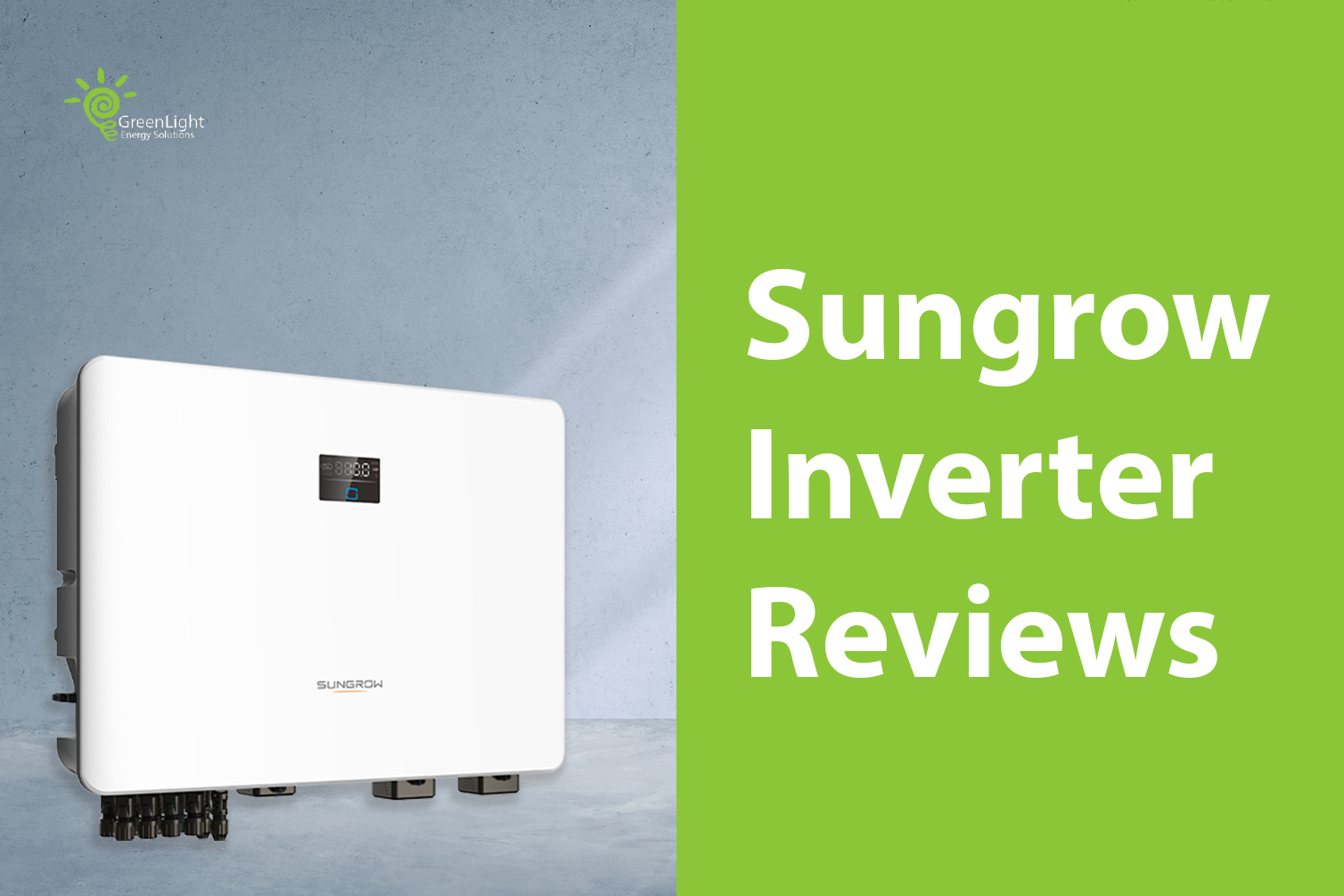 Sungrow Inverter Reviews